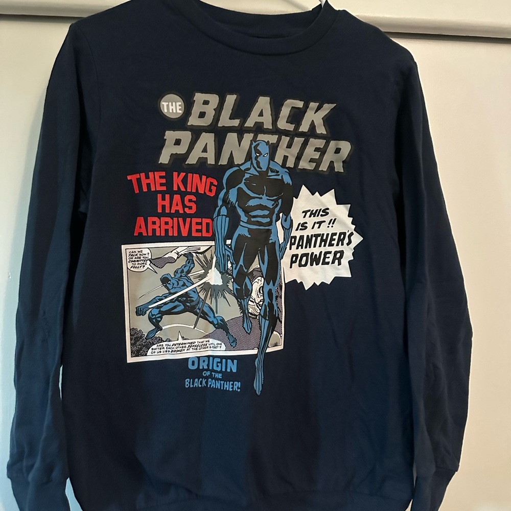 Marvel Black Panther Kids Sweater - Navy Blue
